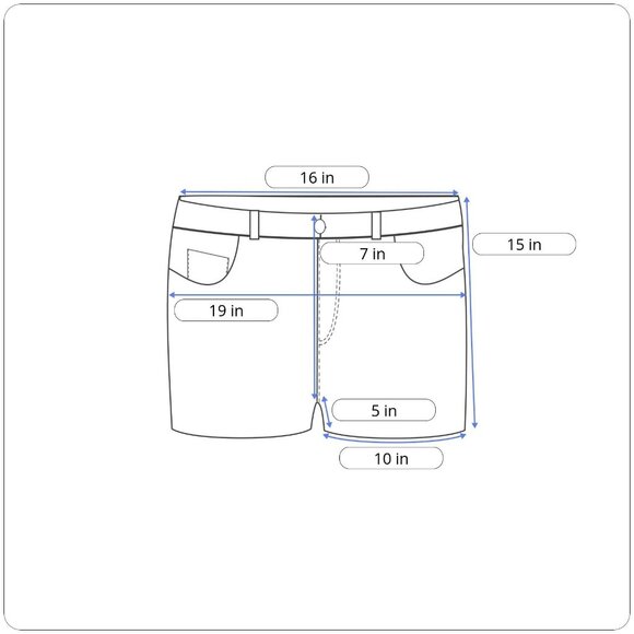 J.Crew Womens Chambray Shorts Blue Tailored Fit Summer Wear Size 4  - New - Picture 10 of 10